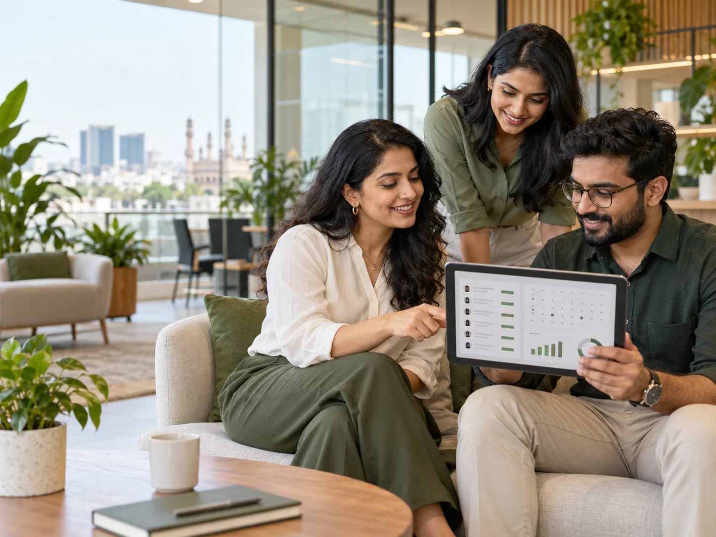 People operations team coordinating onboarding and attendance with HR software